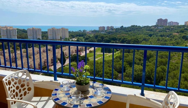 Apartamento con vistas al mar en Dehesa de Campoamor