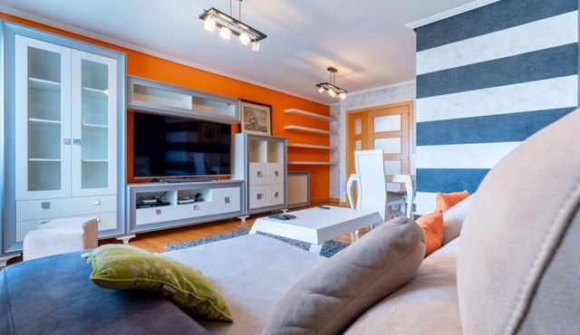 Apartamento moderno con terraza en el centro