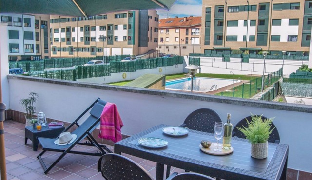 Apartamento Para dos con Piscina
