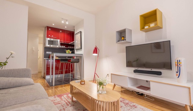 Apartamento perfecto de 55 m² completamente reformado y equipado para estancias de medio a largo plazo.