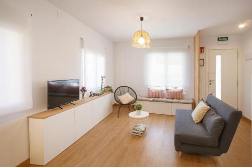 Apartamento turístico Ana, en Tierra Estella, cerca del Circuito de Navarra, Tranquilidad y confort