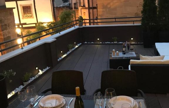 Apartamentos La Herradura Terraza