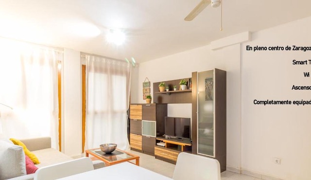 Apartamentos La Rosa I Acogedor Apto a 2 Min del Pilar