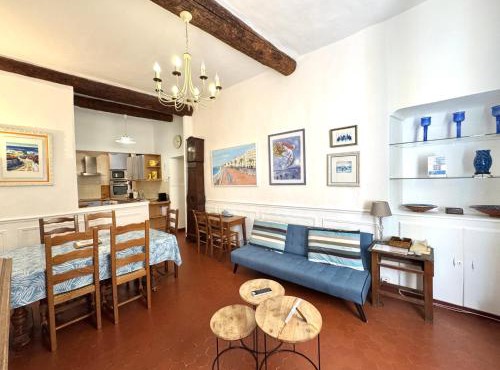 ApartHotel Riviera - BARILLERIE 3 - Vieille Ville 50m de la plage- 4 pieces - AC