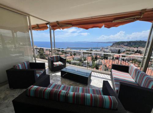 ApartHotel Riviera - TERRASSE DES AGAVES - Amazing Sea View Nice Côte d'Azur