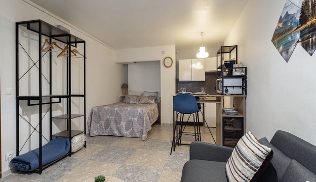 Apartment "Le Nid Thermal" with Mountain View