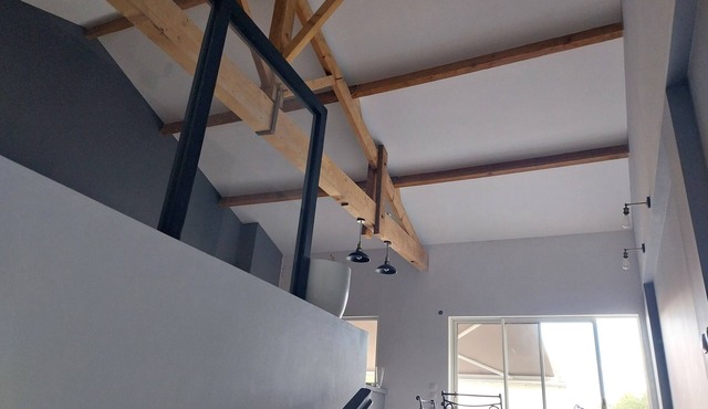 Apartment 100 m2, 3 bedrooms, 5 beds Balcony (Smoking area).