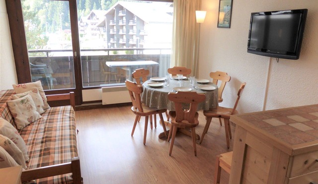Apartment in Contamines-Montjoie for 6 with balcony, pets allowed