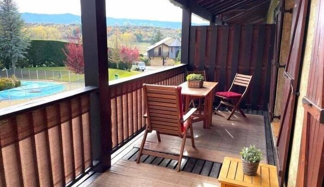 Apartment 2 rooms Pool, Terrace, Views, 6 Pax & Wi-Fi