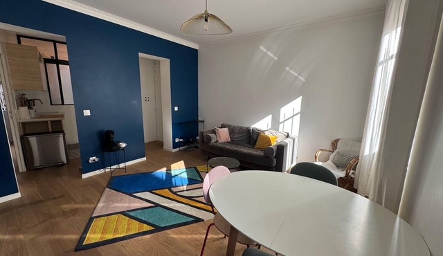 Apartment 3 pers near Belvédère de Belleville