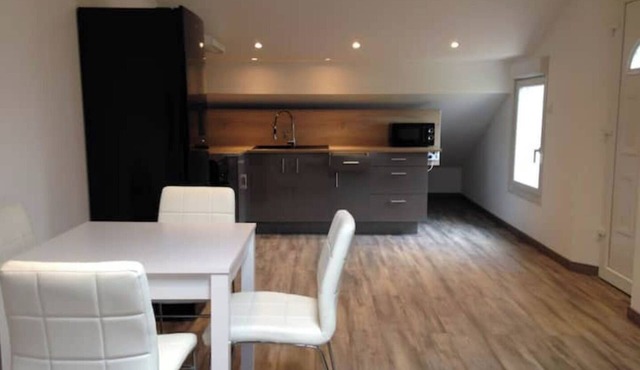 Apartment 3 rooms, swimming pool, terrace, SPA, independent