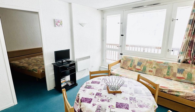 Apartment 4 pers Mongie Tourmalet FOOT OF SLOPES, INDOOR PARKING, BALCONY