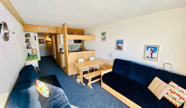 Apartment 4 people full south access tracks