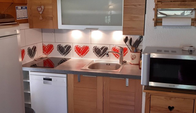 Apartment 4 pers praz sur arly facing south overlooking the slopes near the center