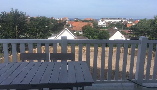 apartment 4 pers sea view in Wissant with balcony