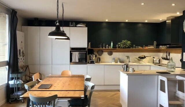 Apartment 4 rooms with balcony in Lyon