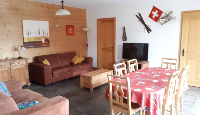 Apartment 4 to 6 people Les Crosets with parking #