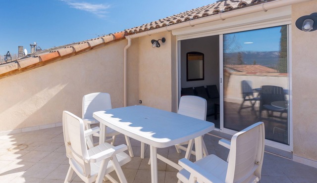 Apartment "5 - Au village F3 - climatisé terrasse" with A/C