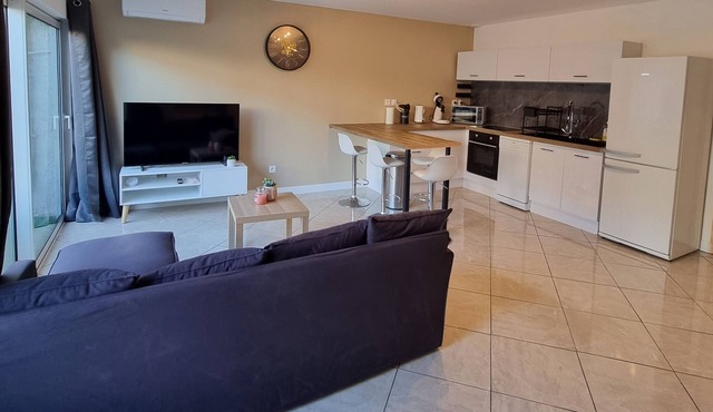 Apartment 50 m² 4 persons with terrace