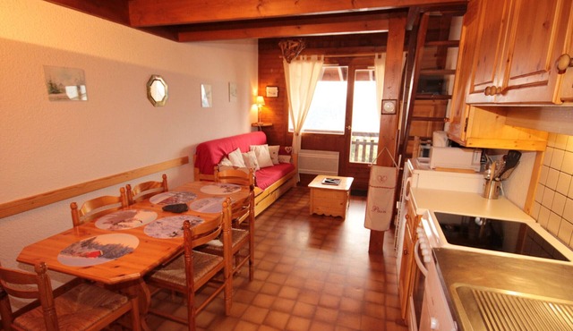 Apartment 6 pers, mezzanine, covered parking