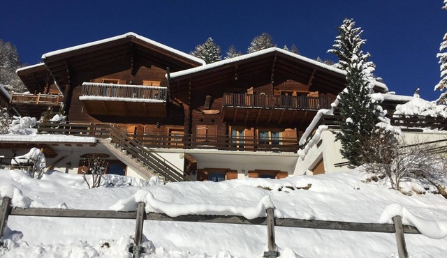 Apartment 6 people in chalet with garden, superb view, sunny!