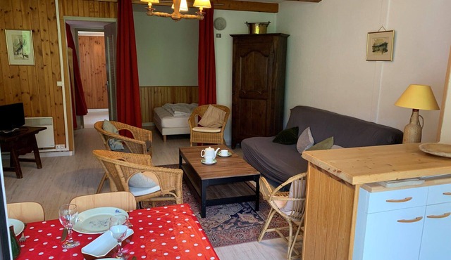 Apartment 6 pers, near slopes, parking available