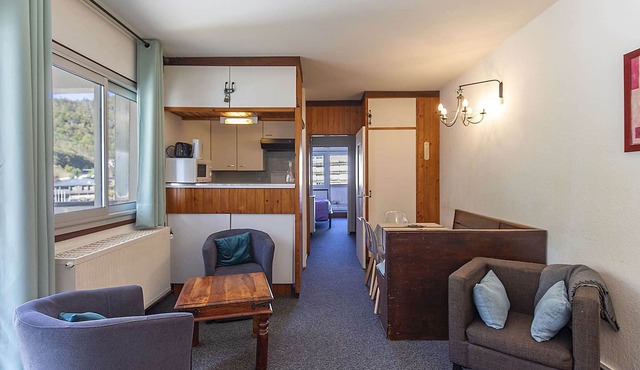 Apartment 6 ppl, 1 bdr, balcony, near slopes - Gourette