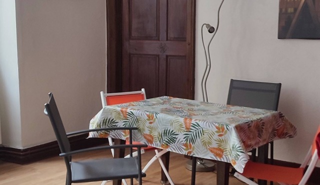 Apartment 63m2 historic center. Quiet location near Isère and town center