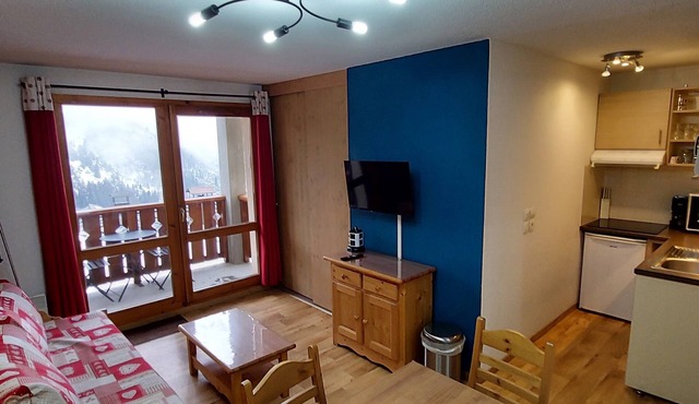 Apartment 7 people 100m from the slopes and swimming pool residence 3 stars