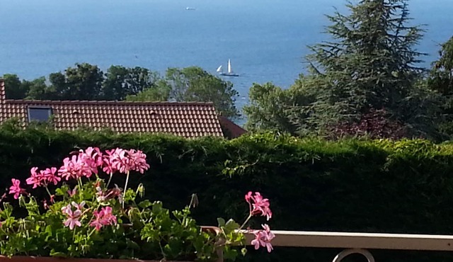 Apartment 83 m2 in villa view Lake Geneva and Golf Evian on foot