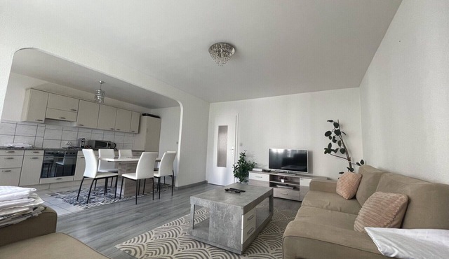 APARTMENT 85m2 5KM FROM BASEL ON THE 1st FLOOR IN A VERY QUIET AREA