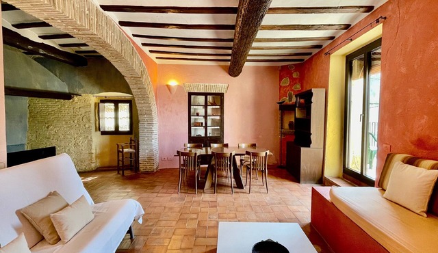 Apartment 'Apartaments Can Gibert - Muralla' with Shared Garden, Balcony and Wi-Fi