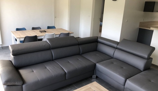 Apartment A T3 with terrace near beaches