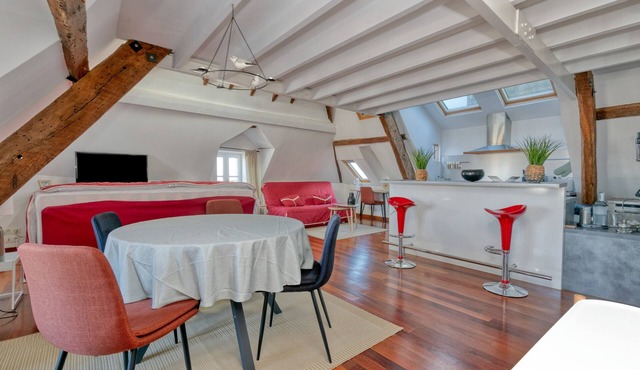Apartment 'Aiguillon' with Sea View and Air Conditioning
