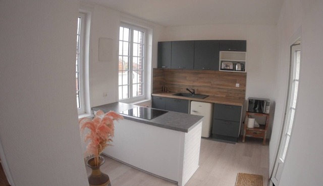 Apartment-Apartment-Whirlpool bath-Balcony-Suite spa privatif