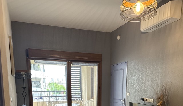 Apartment 'Appartement Des Cedres' with Private Terrace, Wi-Fi and Air Conditioning