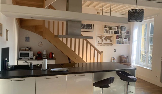 Apartment 'Appartement Duplex Coeur De Ville' with Wi-Fi and Air Conditioning