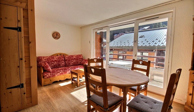 APARTMENT AT THE BOTTOM OF THE SLOPES - SAINT JEAN D'AULPS SKI RESORT 6 4 PEOPLE -RELAIS S36