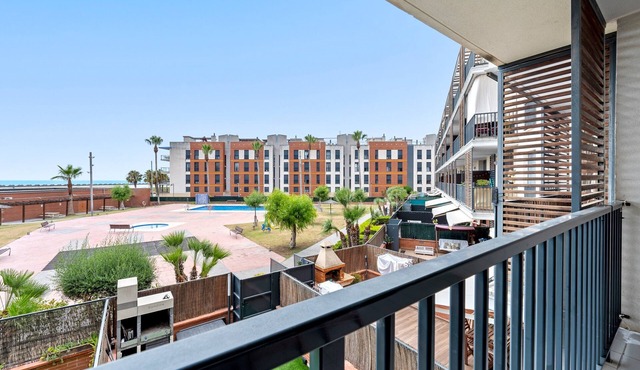 Apartment 'Ática Blue Sea' with Sea View, Wi-Fi and Air Conditioning