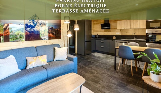 Apartment 'Au Petit Randonneur' with Mountain View, Private Terrace and Wi-Fi