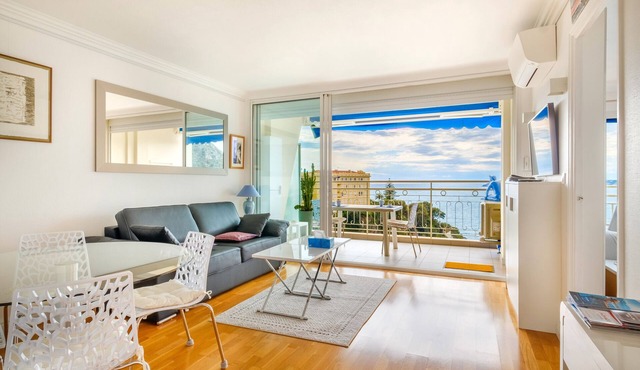 Apartment 'Best View Of Cote Dazur' with Sea View, Wi-Fi and Air Conditioning