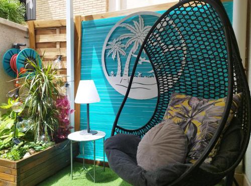 APARTMENT BIG PRIVAT TERRACE CALAFELL BEACH FREE Parking