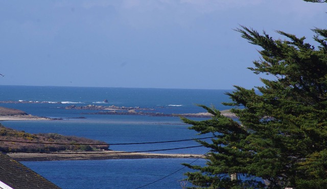 Apartment bright and quiet , whith a sea view .