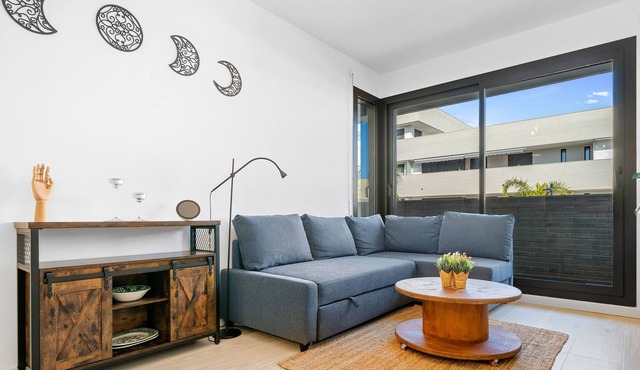 Apartment 'Brisa By Enjoy Rocas Doradas' with Sea View, Wi-Fi and Air Conditioning
