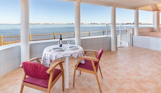 Apartment 'Brisa Marina Playa Honda' with Sea View and Private Terrace