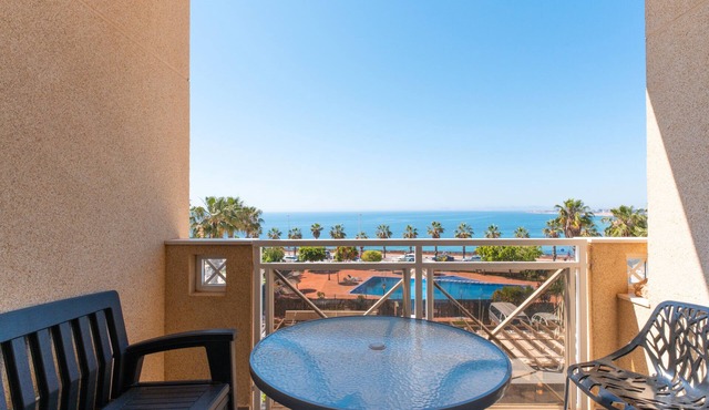 Apartment 'Casa Del Sol Premium Cabo Roig' with Sea View, Wi-Fi and Air Conditioning