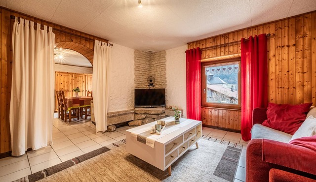 Apartment "Chez Les Charles" with Mountain View, Private Terrace and Wi-Fi