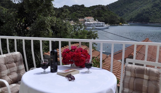 Apartment Danijela Mljet - Studio Apartment with Balcony and Sea View