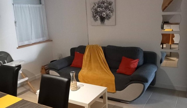 Apartment 'Duplex familial grand confort T3' with Private Terrace, Wi-Fi and Air Conditioning
