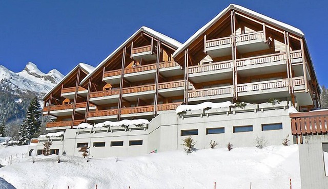 Apartment Eaux-Vives 206 in Ovronnaz - 4 persons, 1 bedrooms